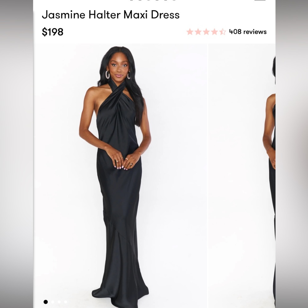 Show me your mumu jasmine halter neck dress